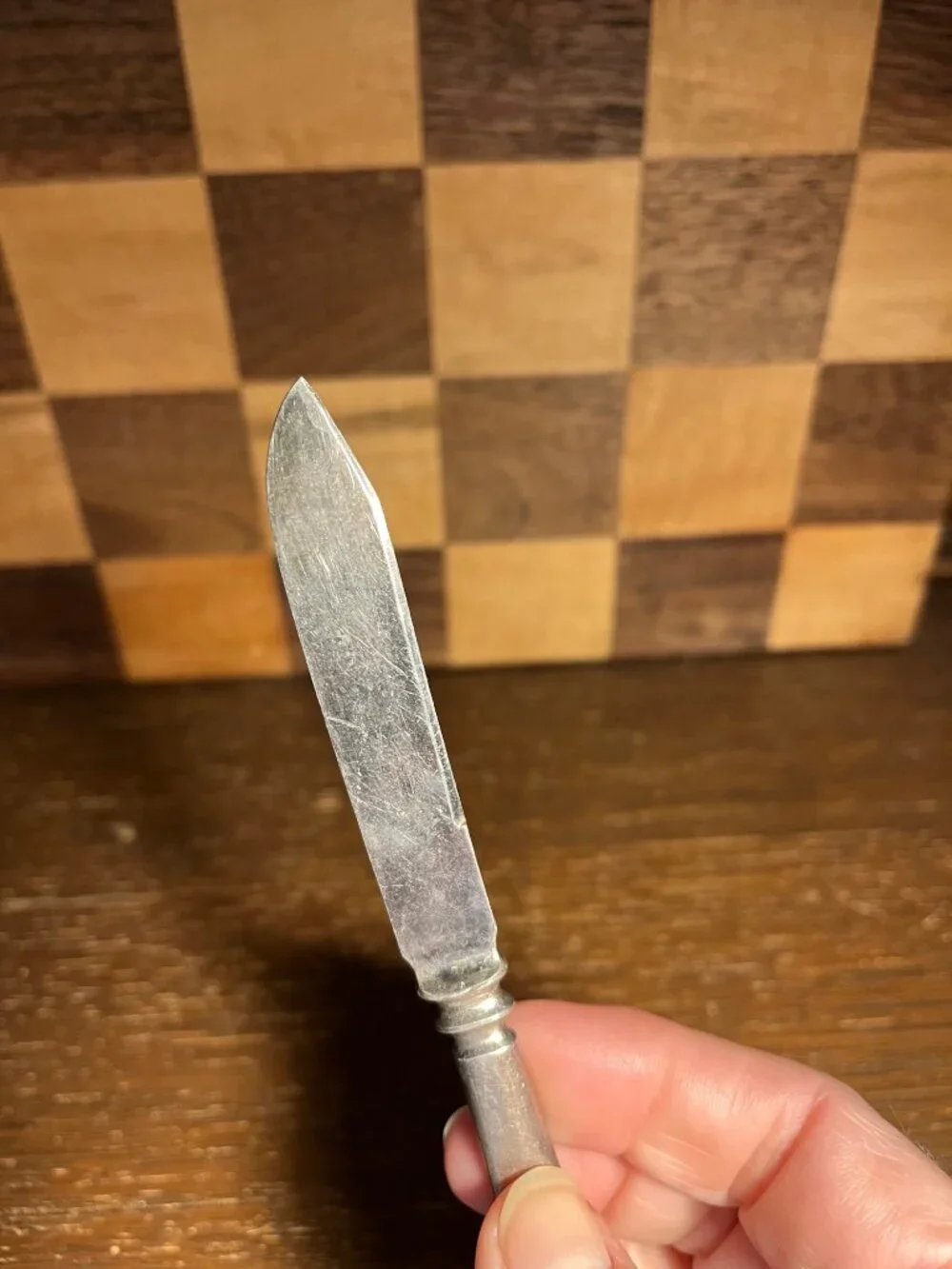 Silver Plate Rogers Fruit Knife A519